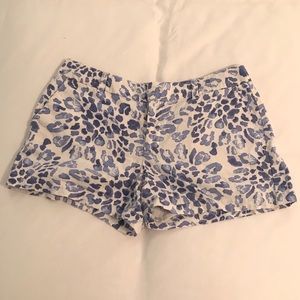 EUC Linen blend 4” LOFT shorts